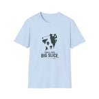 Golf Dog T-Shirt — 'Small Dog. Big Slice.' Funny Golfing Pet Shirt