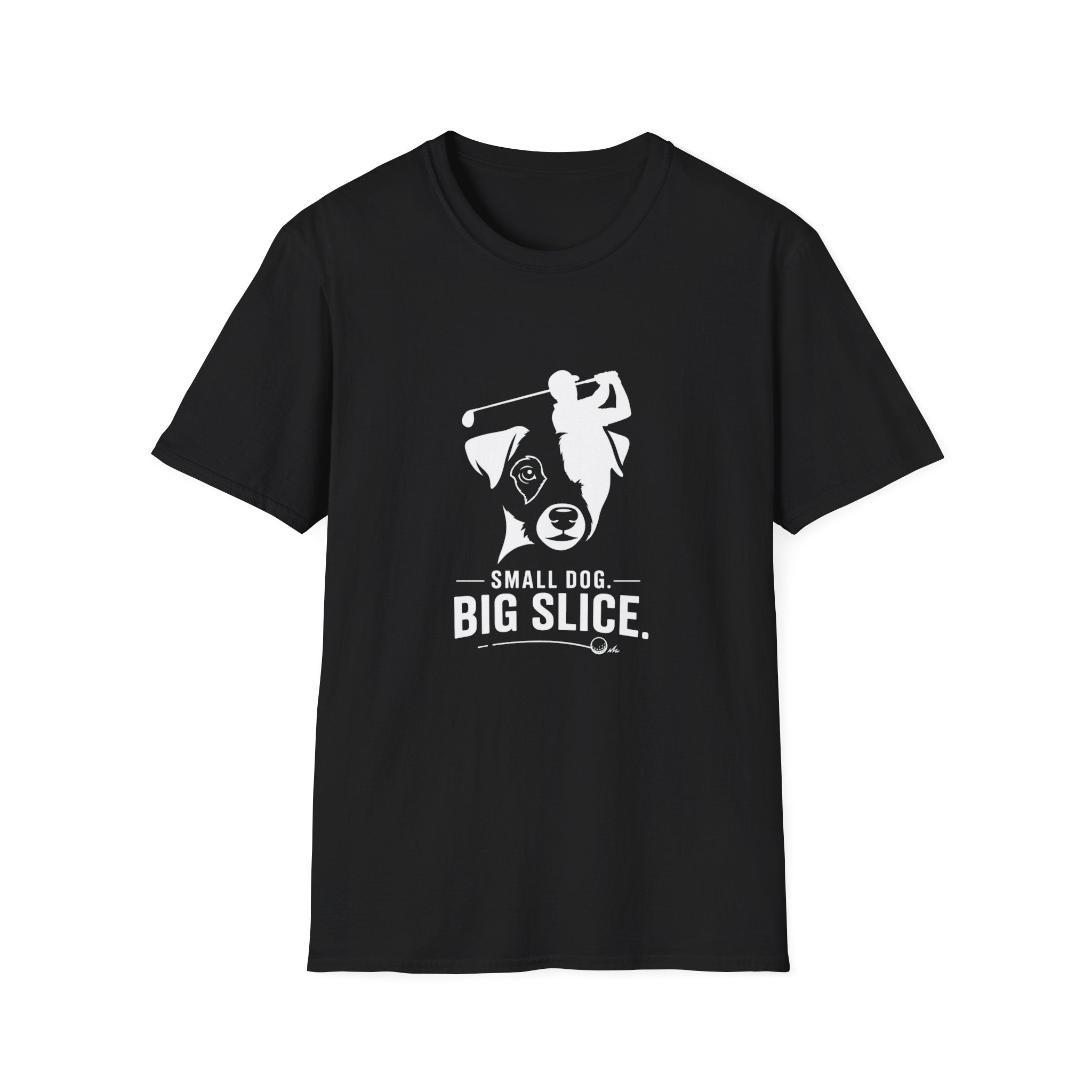 Attitude- Small Dog big Slice Funny Golf Tee
