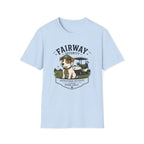 Golf Course Dog T-Shirt — "Fairway Security" Caddy Pup Graphic Tee