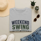 Weekend Swing Coach T-Shirt — Golf Humorous Weekend Golfer Tee