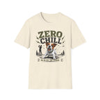 Zero Chill T-Shirt — Funny Golf Dog Graphic Tee for Golfers & Dog Lovers