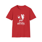 Golf Dog T-Shirt — "Small Dog. Big Slice." Funny Golfing Pet Tee
