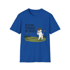 Golf Humor T-Shirt — "Playing Through My Issues" Funny Golfer Design
