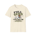 Full Send Jack Russell T-Shirt — "Full Send" Dog Golf Lover Tee
