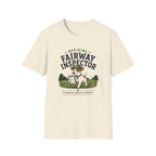 Official Fairway Inspector T-Shirt – Cute Golf Dog Graphic Tee