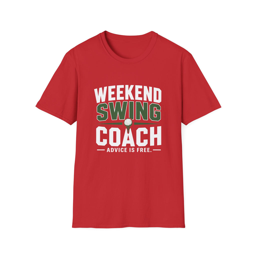 Weekend Swing Coach T-Shirt  — Golf Weekend Player Gift