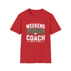 Weekend Swing Coach T-Shirt  — Golf Weekend Player Gift