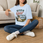 Born to Golf Forced to Work T-Shirt — Funny Golfing Shirt for Golf Lovers