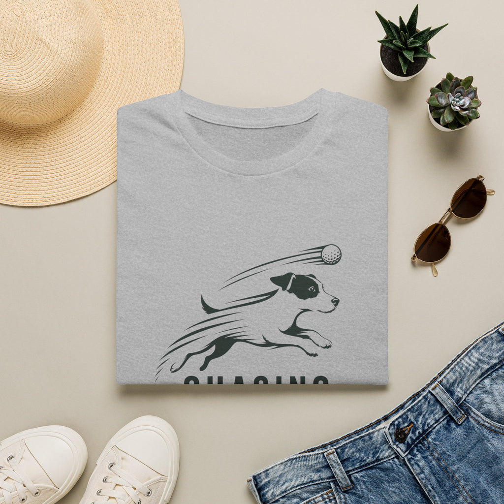 Chasing Birdies Dog Graphic T-Shirt