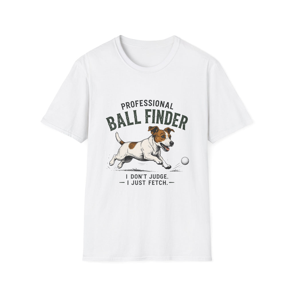 Professional Ball Finder T-Shirt — Dog Fetch Lover Tee