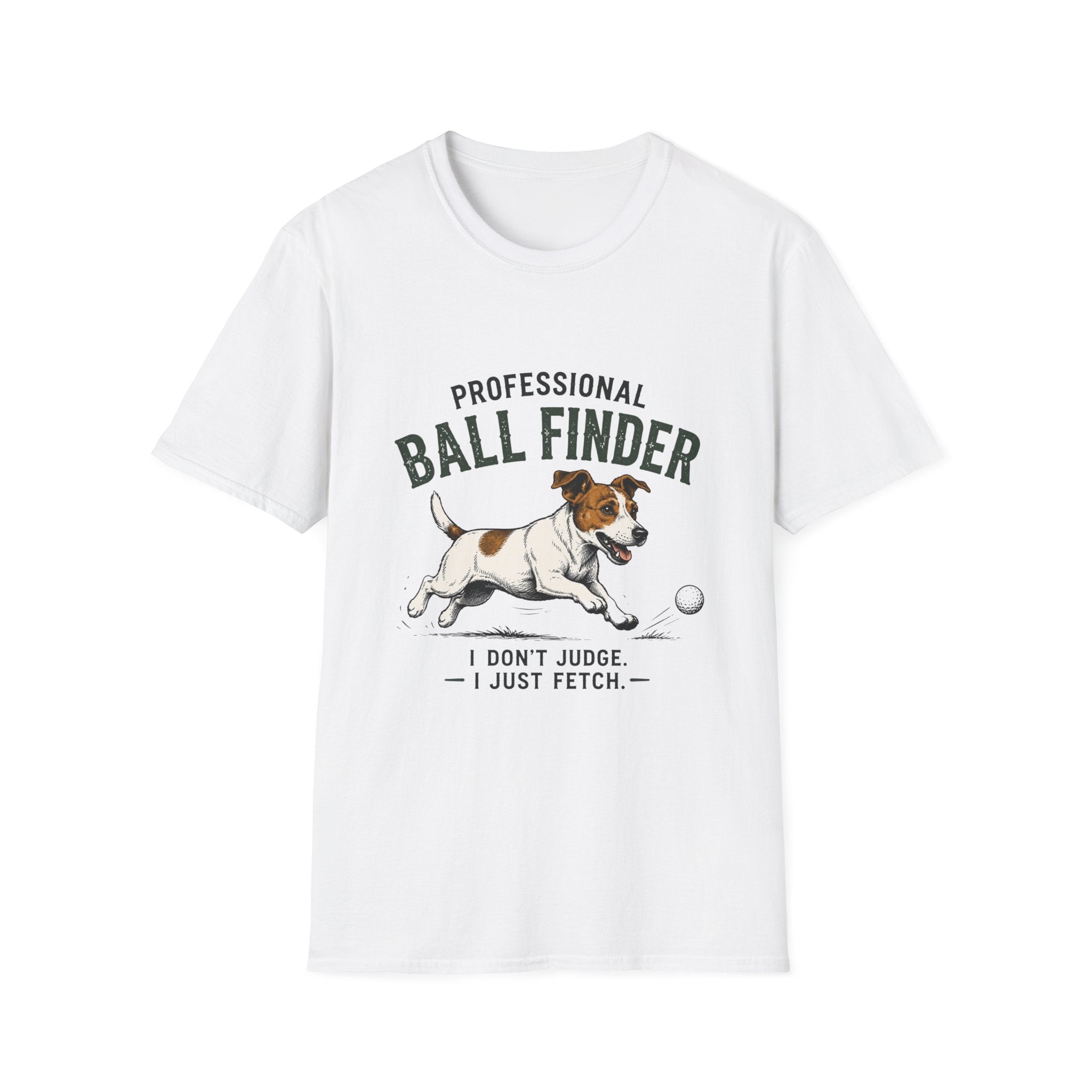 Professional Ball Finder T-Shirt — Dog Fetch Lover Tee
