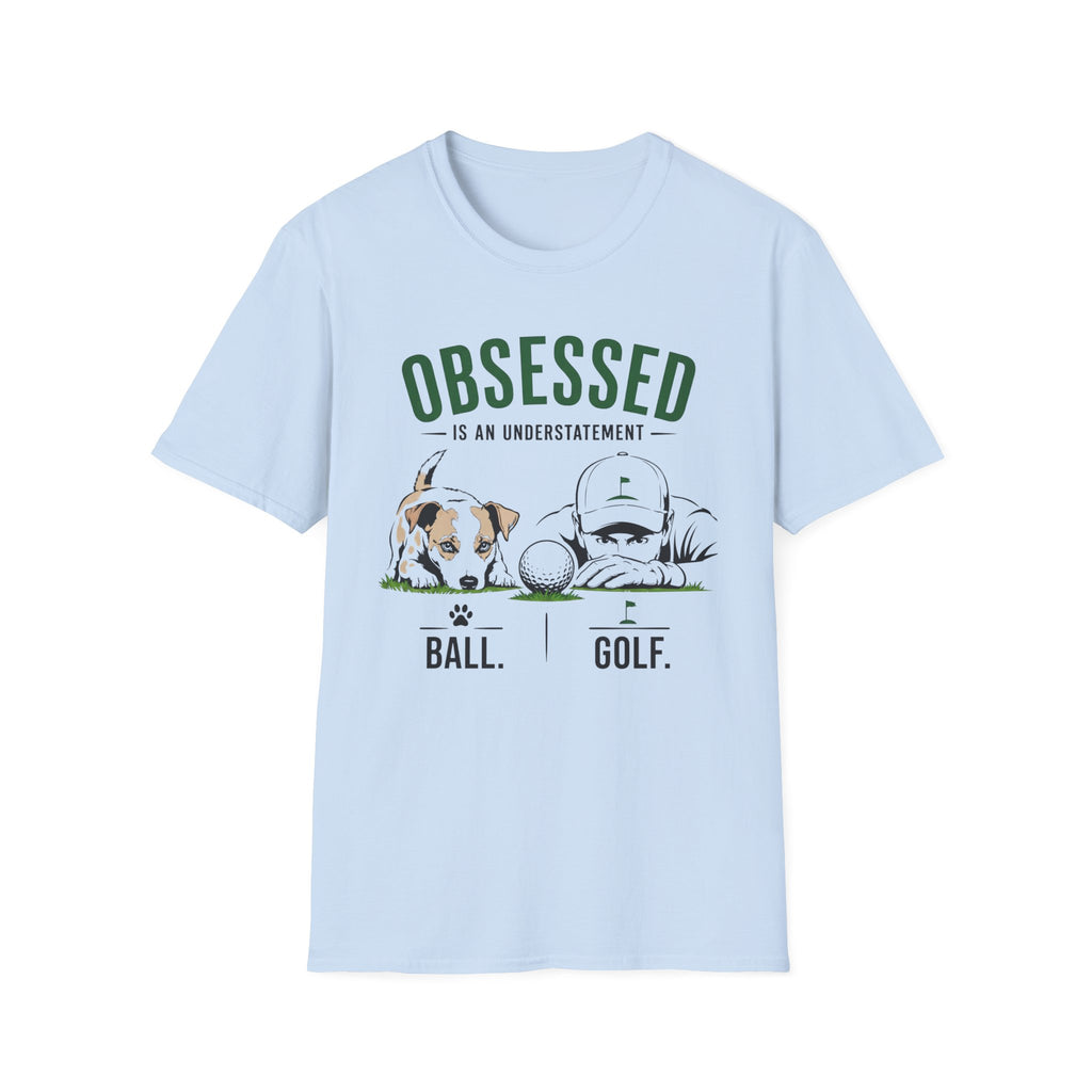 Golf & Baseball Obsessed T‑Shirt — "Obsessed Is an Understatement" Graphic Tee