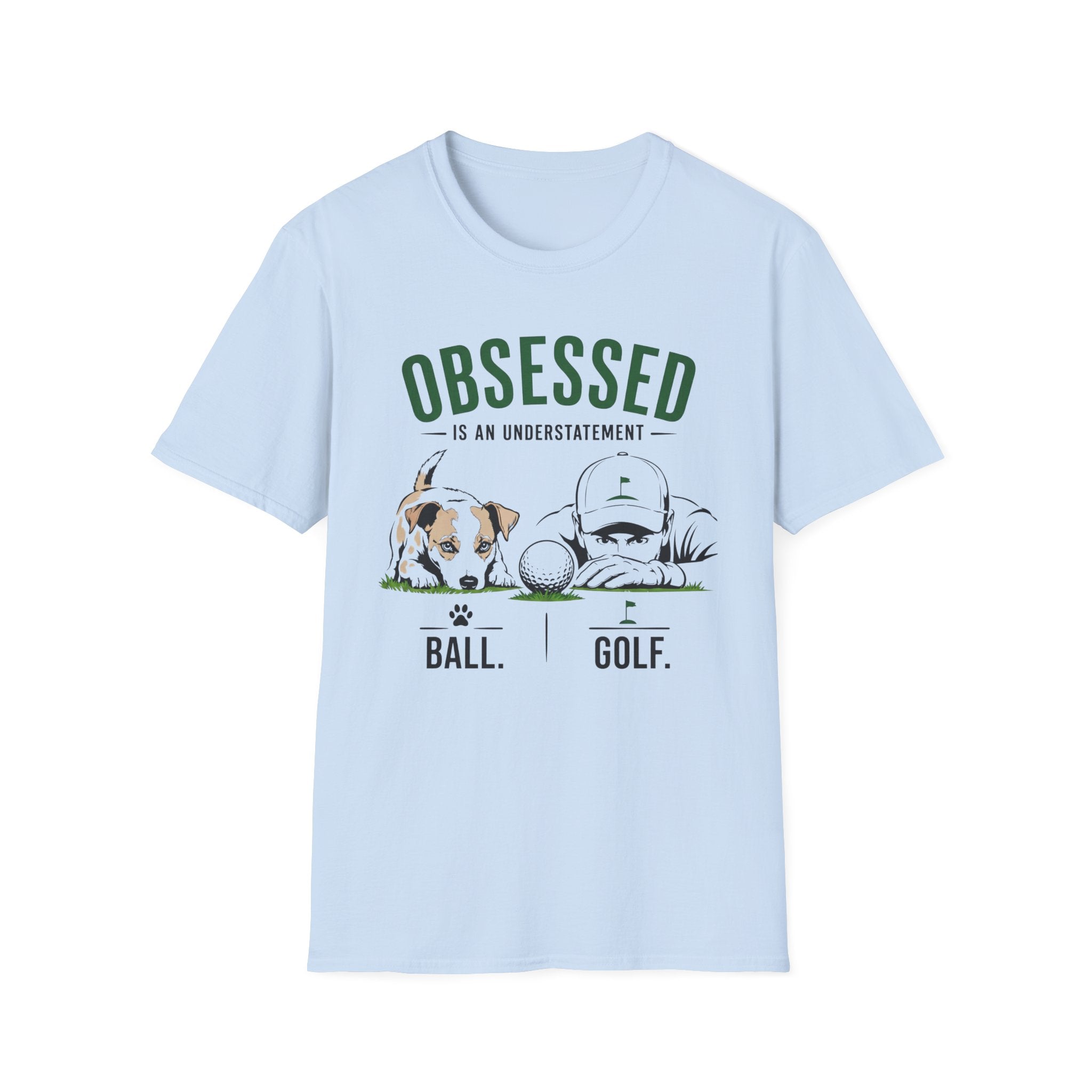 Golf & Baseball Obsessed T‑Shirt — "Obsessed Is an Understatement" Graphic Tee