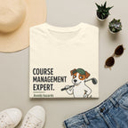Golf Course Management Expert T-Shirt — Funny Golf Dog Design