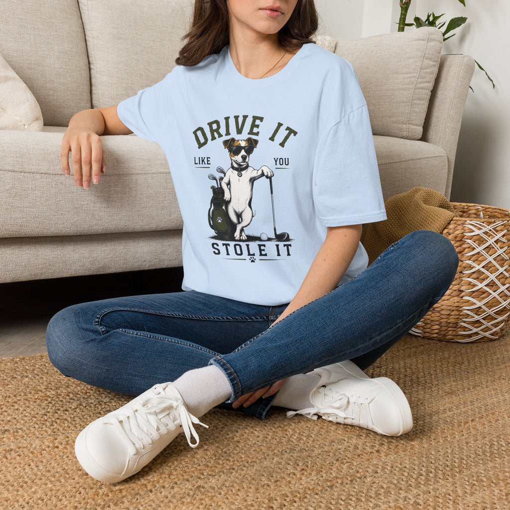 Drive It Like You Stole It Dog T-Shirt