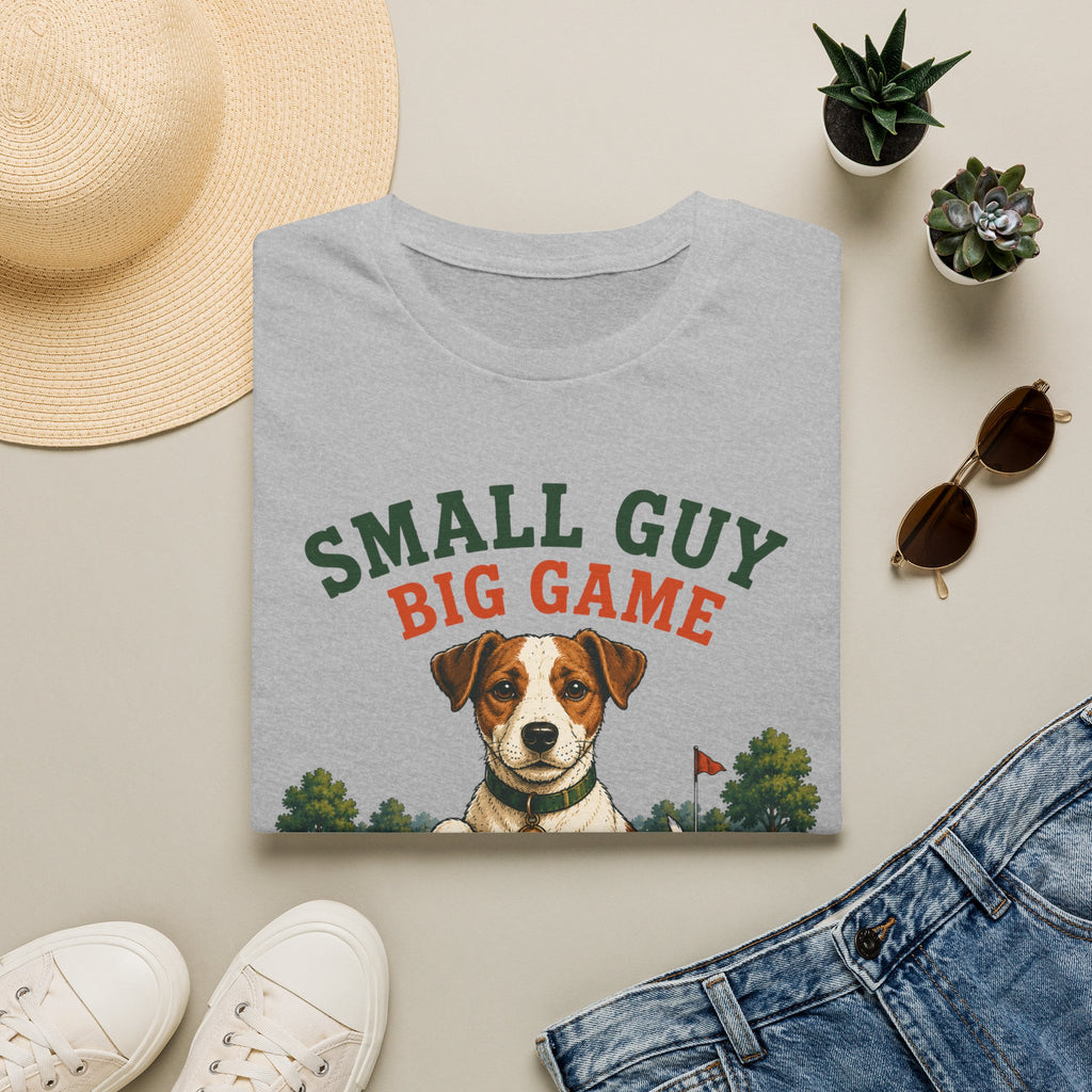 Small Guy Big Game T-Shirt — Golf Dog Graphic Tee