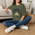 Official Fairway Inspector T-Shirt – Cute Golf Dog Graphic Tee
