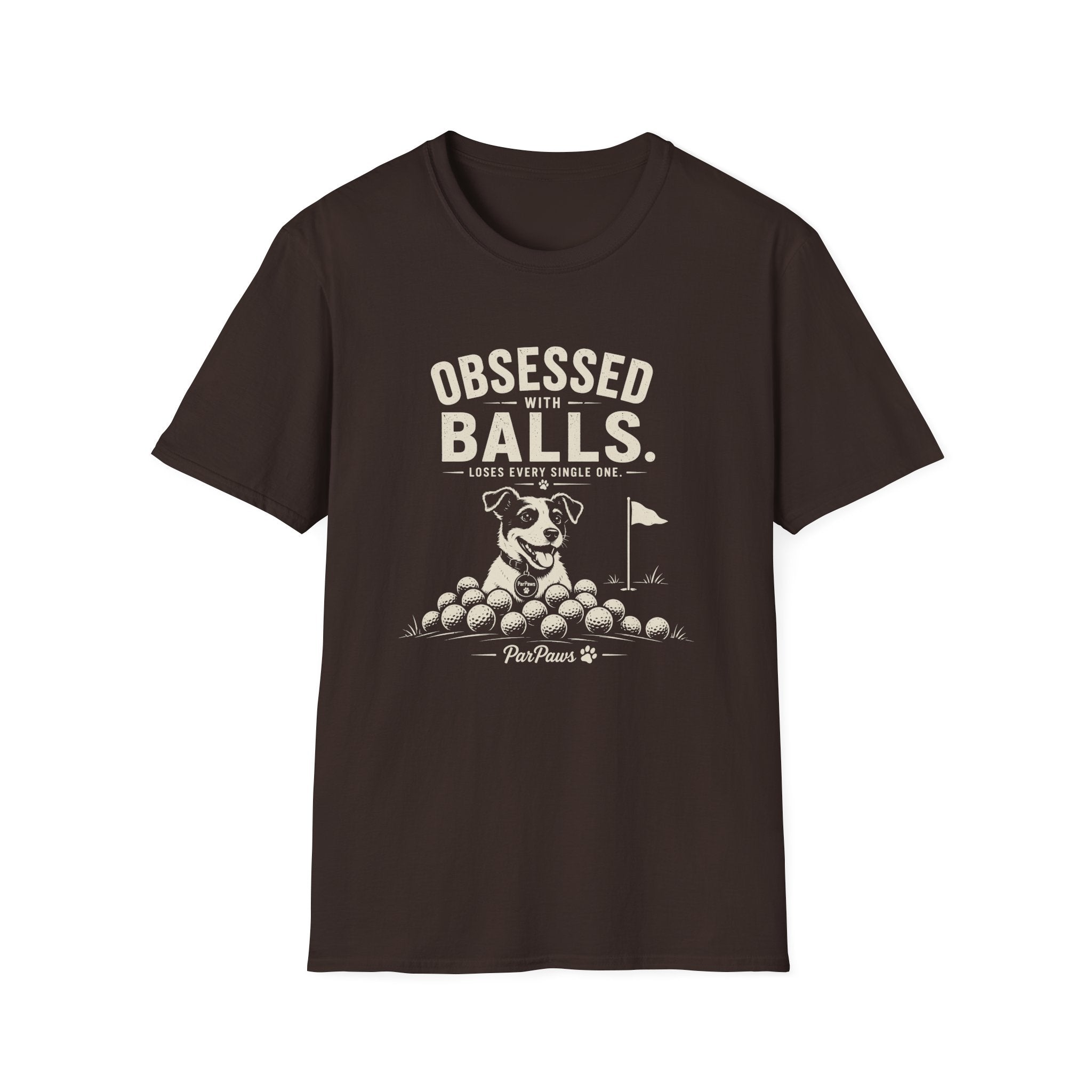 Golf "Obsessed Balls" T-Shirt — Funny Golf Lover Shirt