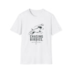 Chasing Birdies Dog Graphic T-Shirt