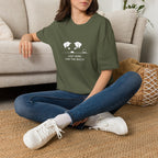 Dog Lover T‑Shirt — Shhh "Just Here for the Balls"
