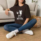 Golf Dog T-Shirt — "Small Dog. Big Slice." Funny Golfing Pet Tee