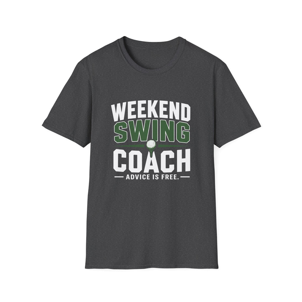 Weekend Swing Coach T-Shirt  — Golf Weekend Player Gift