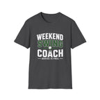 Weekend Swing Coach T-Shirt  — Golf Weekend Player Gift