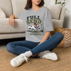 Full Send Jack Russell T-Shirt — "Full Send" Dog Golf Lover Tee