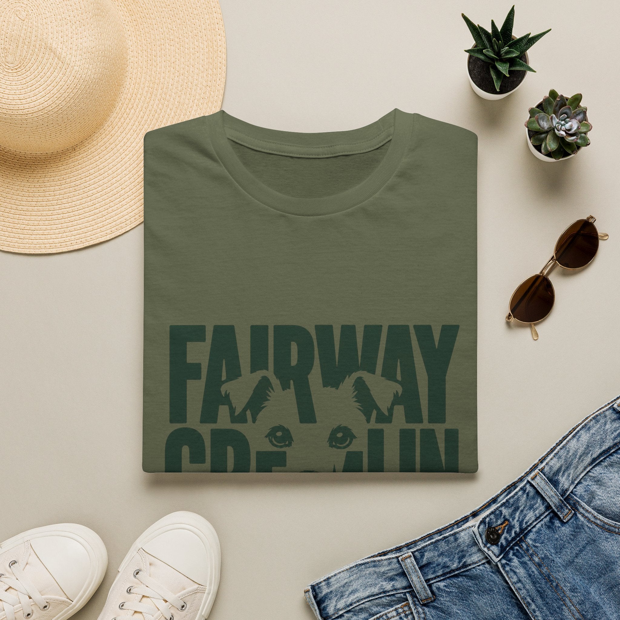 Fairway Gremlin T‑Shirt — Funny Golf Dog Graphic Tee