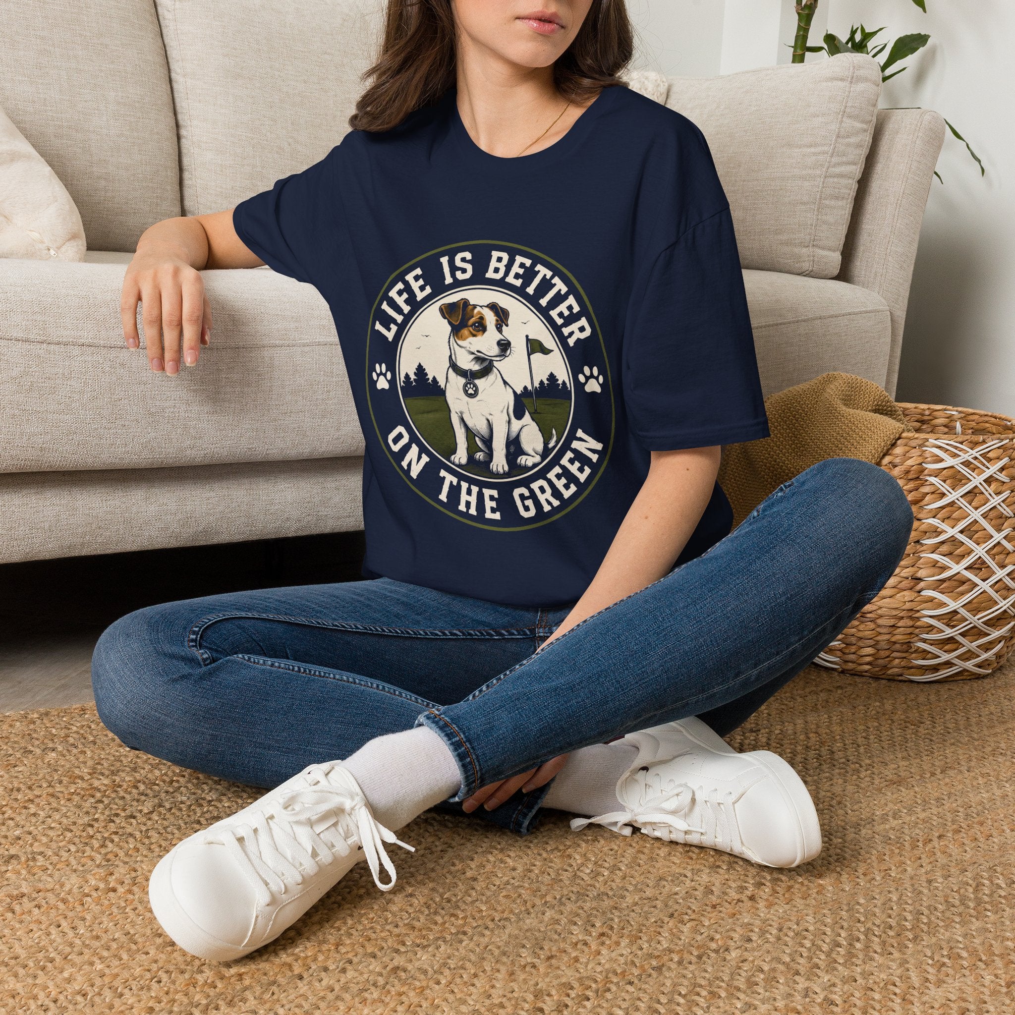 Life Is Better On The Green Dog T-Shirt