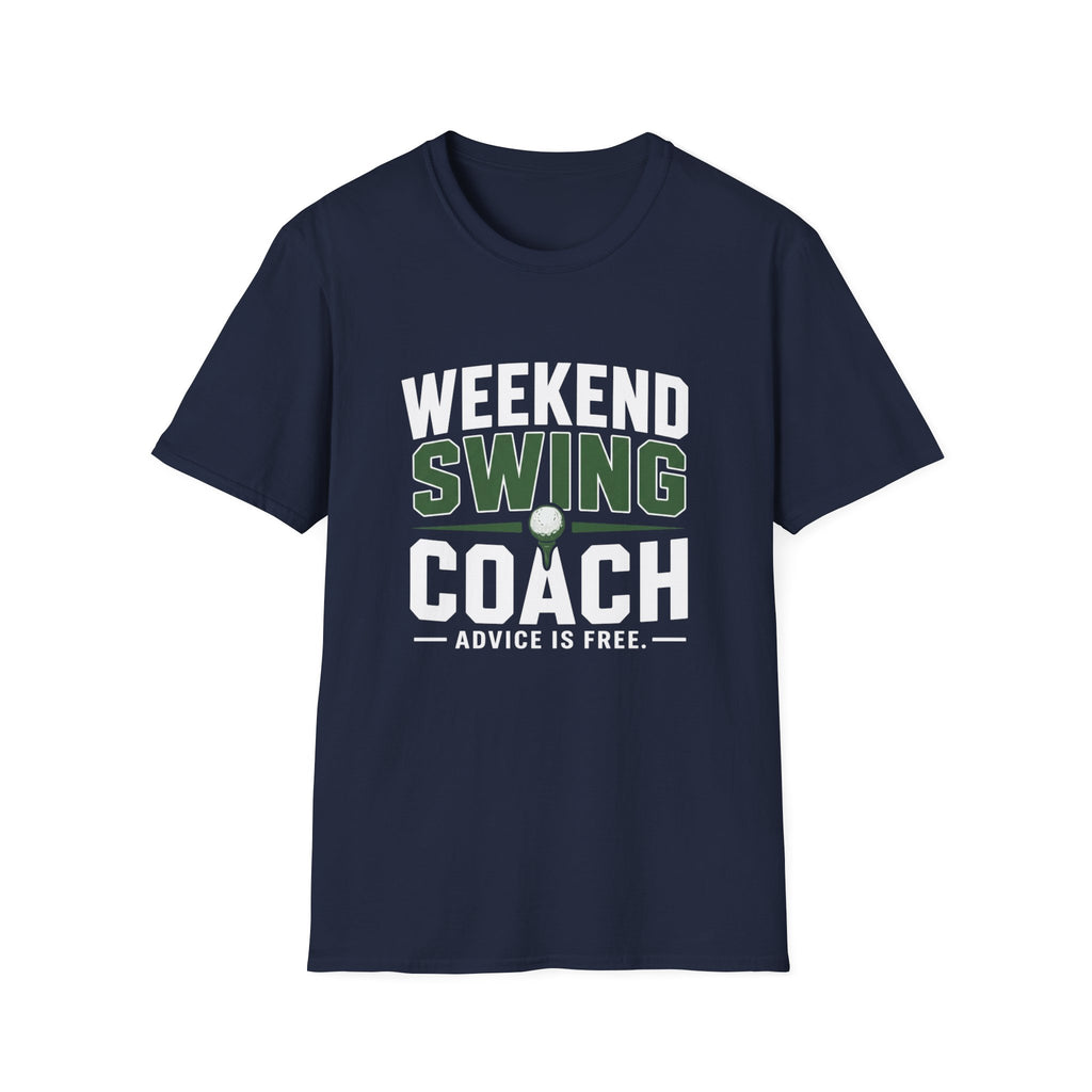 Weekend Swing Coach T-Shirt  — Golf Weekend Player Gift