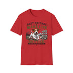 Dog Lover T-Shirt — "Best Friends Make Life" Graphic Tee