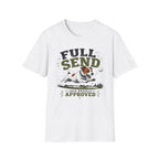 Full Send Jack Russell T-Shirt — "Full Send" Dog Golf Lover Tee