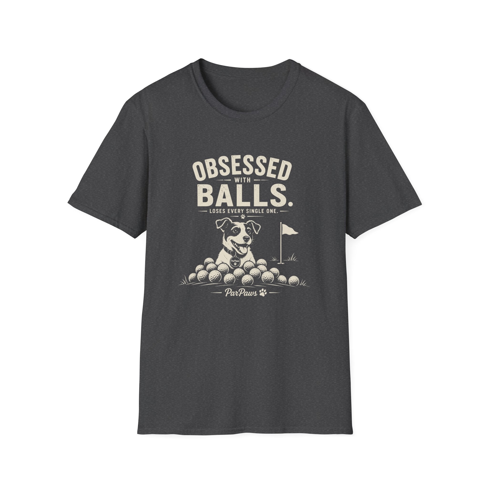 Golf "Obsessed Balls" T-Shirt — Funny Golf Lover Shirt