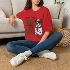 Golf Dog T‑Shirt — "I Don't Chase Trophies I Chase Golf Balls"