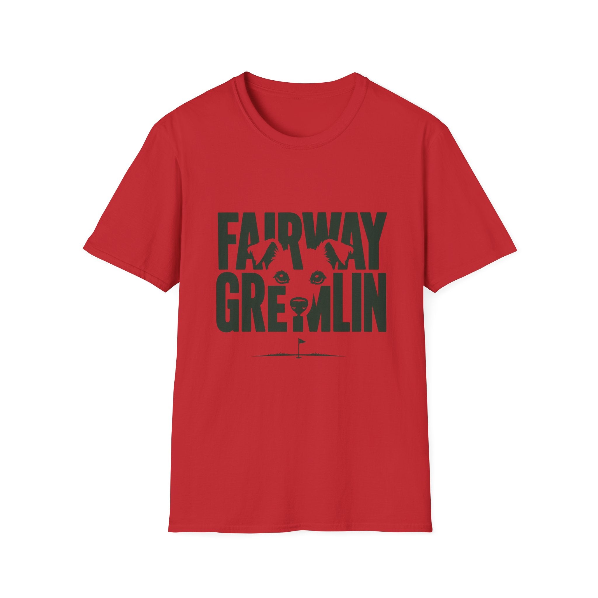 Fairway Gremlin T‑Shirt — Funny Golf Dog Graphic Tee