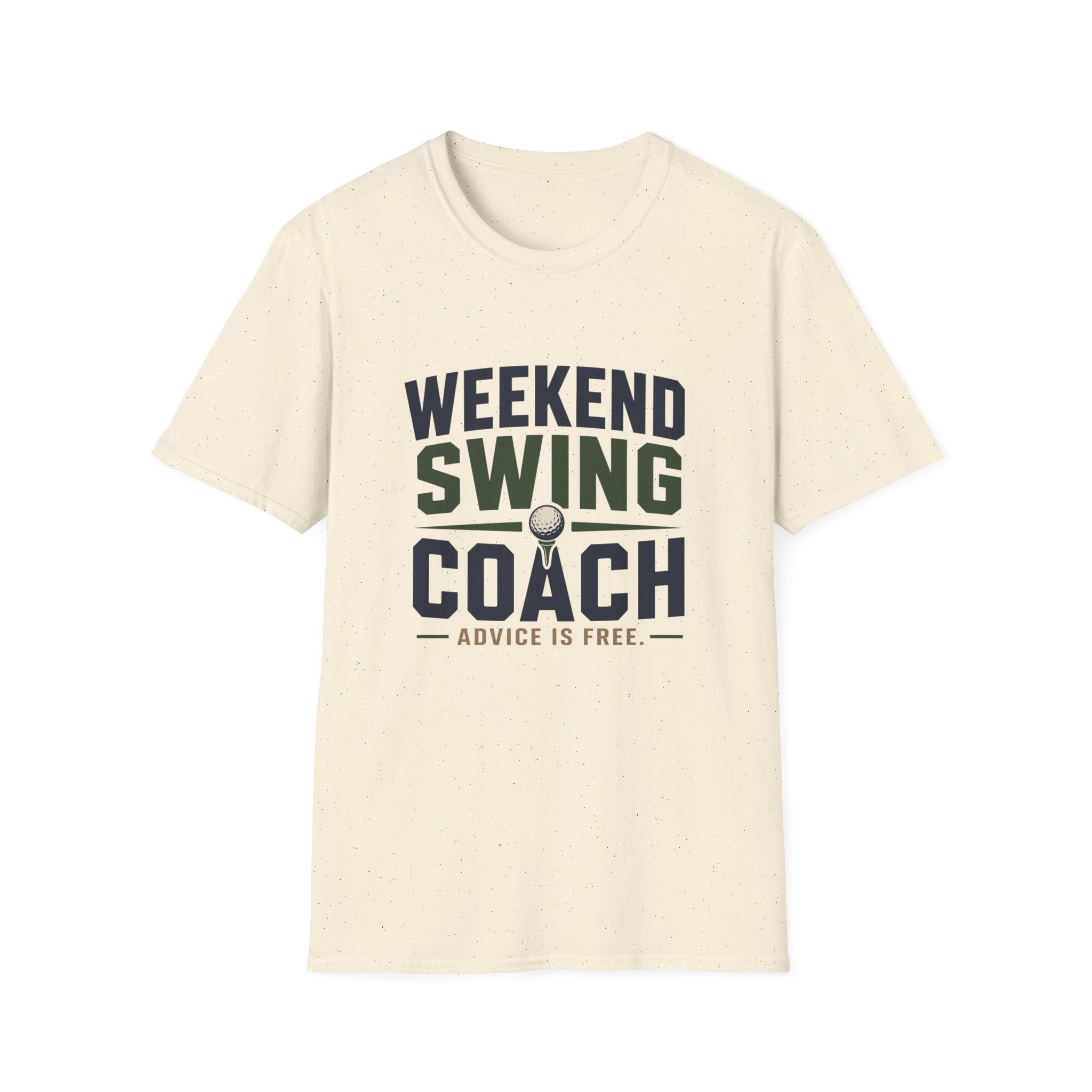 Weekend Swing Coach T-Shirt — Golf Humorous Weekend Golfer Tee