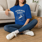 Weekend Golfer T-Shirt — “Weekend Golfer. Weekday Recovery.” Golf Cart Dog Graphic