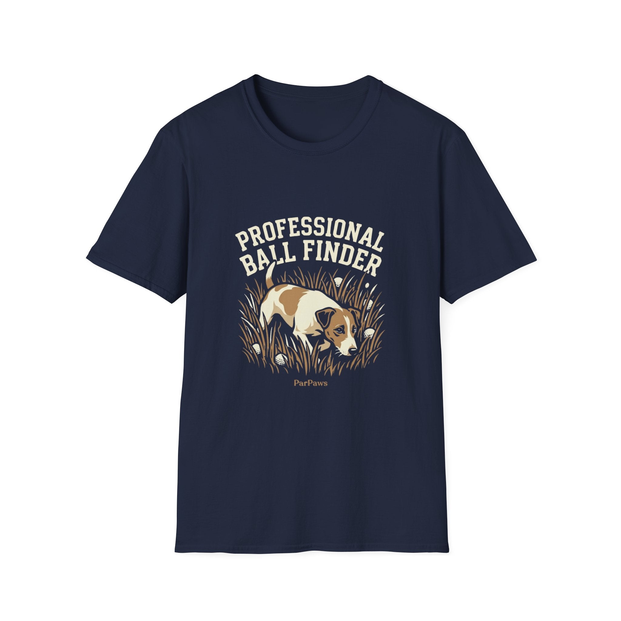 T-Shirt — Professional Ball Finder Dog Graphic Tee