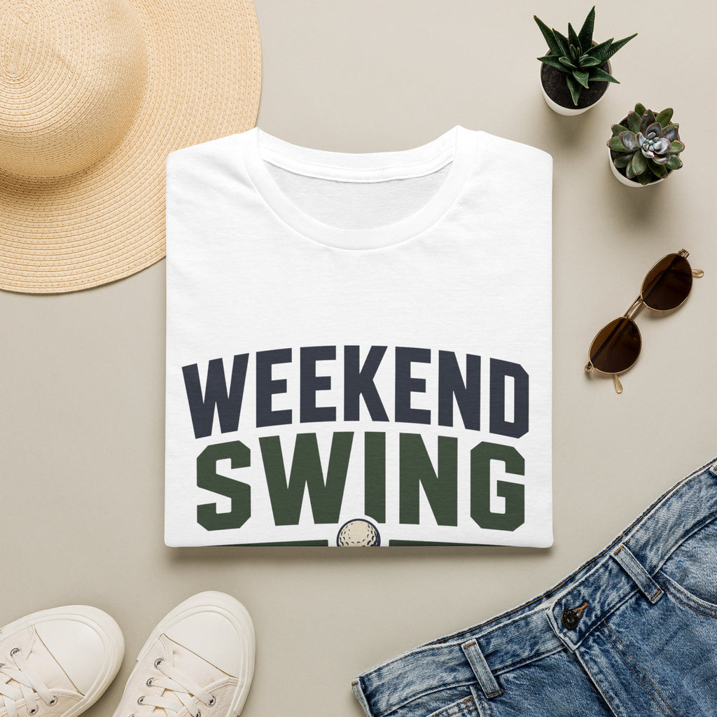 Weekend Swing Coach T‑Shirt — Golf Humor Tee ("Advice Is Free")