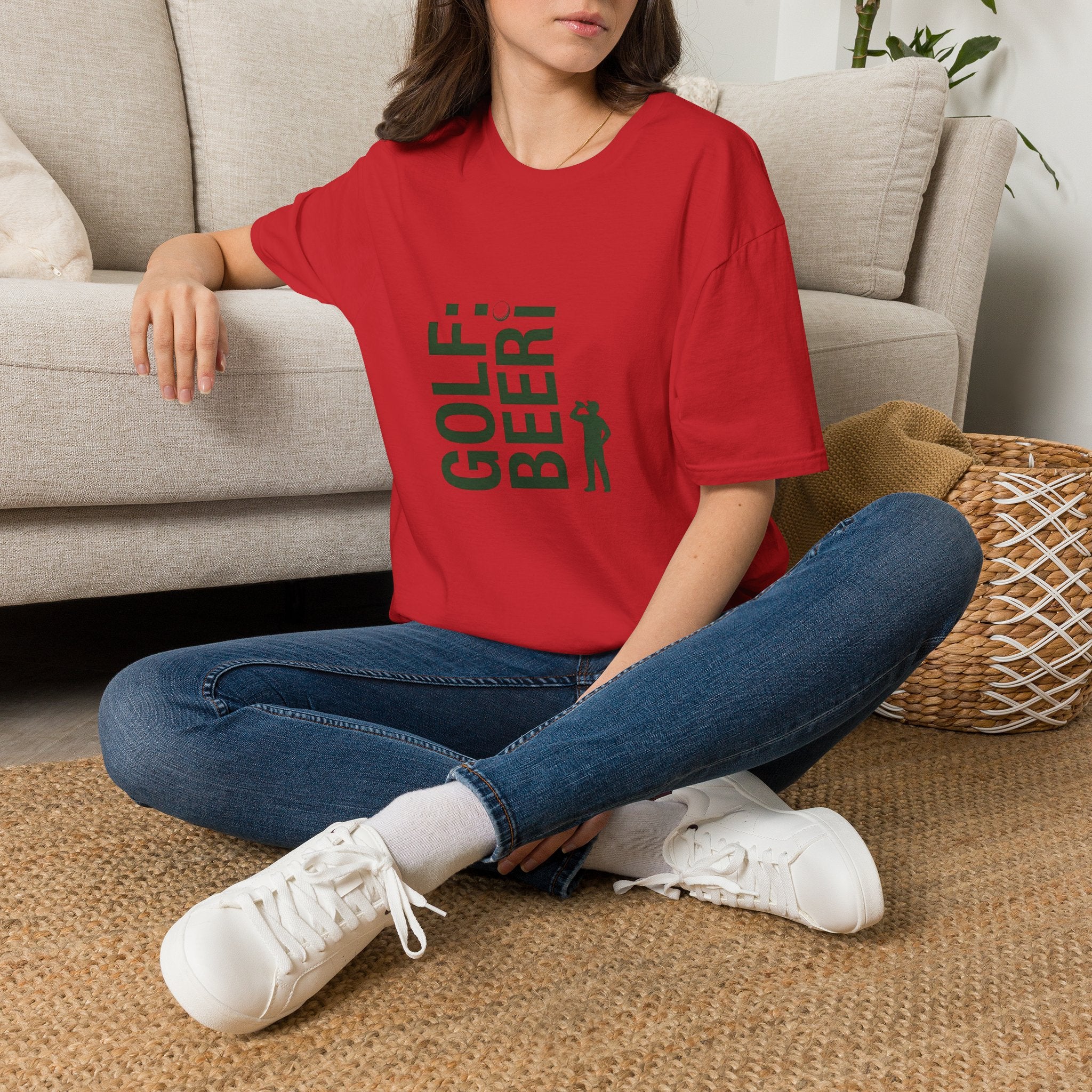 Golf Beer T-Shirt – Casual Golfer Tee