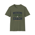Weekend Swing Coach T-Shirt — Golf Humorous Weekend Golfer Tee