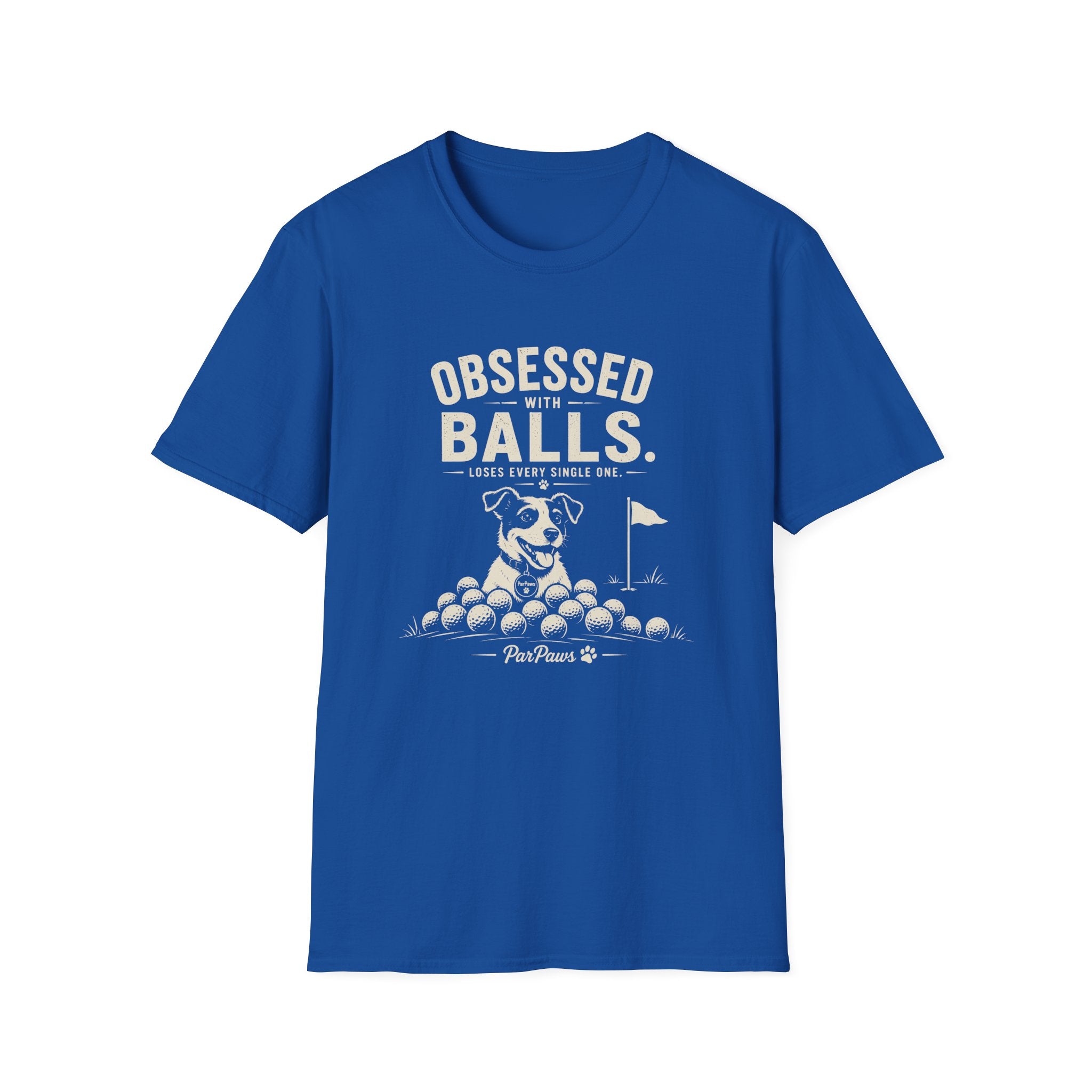 Golf "Obsessed Balls" T-Shirt — Funny Golf Lover Shirt