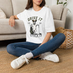 Drive It Like You Stole It Dog T-Shirt