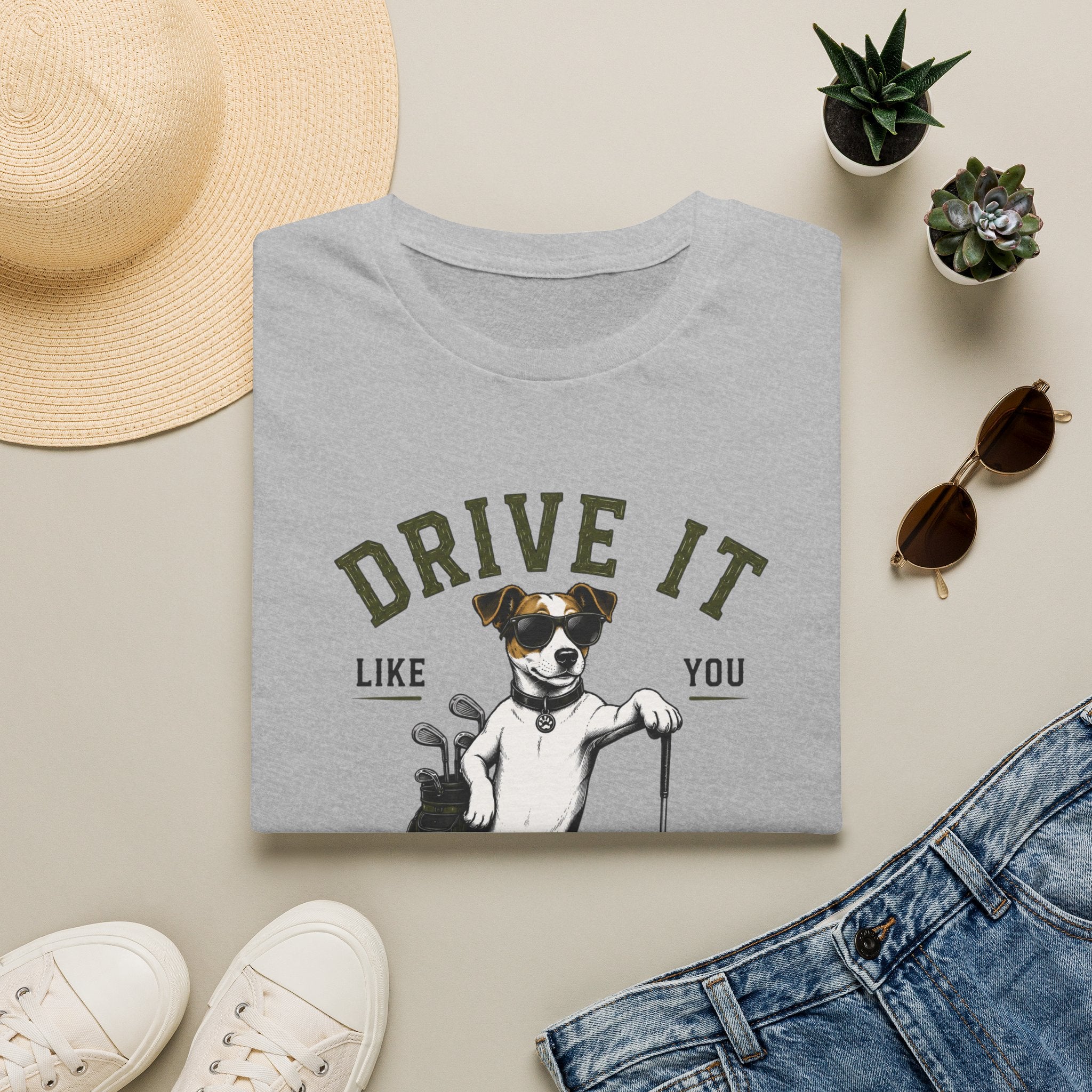 Drive It Like You Stole It Dog T-Shirt