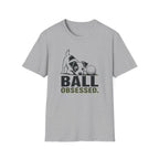 Dog Lover T‑Shirt — "Ball Obsessed" Puppy Graphic Tee