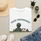 True Friendship T-Shirt — Boy and Dog Graphic