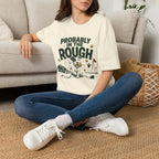 Probably in the Rough Golf T-Shirt — Funny Dog Golfing Shirt for Golf Lovers