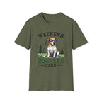 Weekend Hookers Club T-Shirt — Funny Dog Fishing Tee