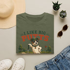 I Like Big Putts Golf T-Shirt — Funny Dog Golfing Graphic Tee